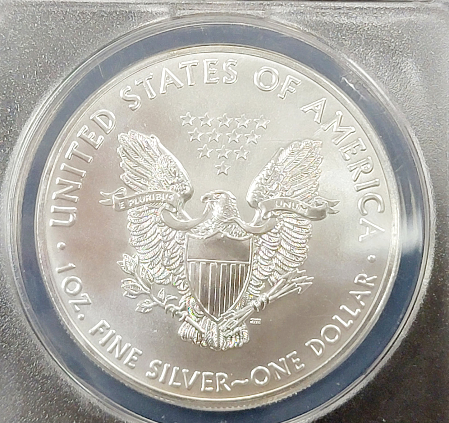 3pc Silver Eagle set, 2017, 1oz Standing liberty, (W)-(S)-(P), ANACS-MS70