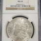 1885 Morgan Silver Dollar NGC MS63 $1