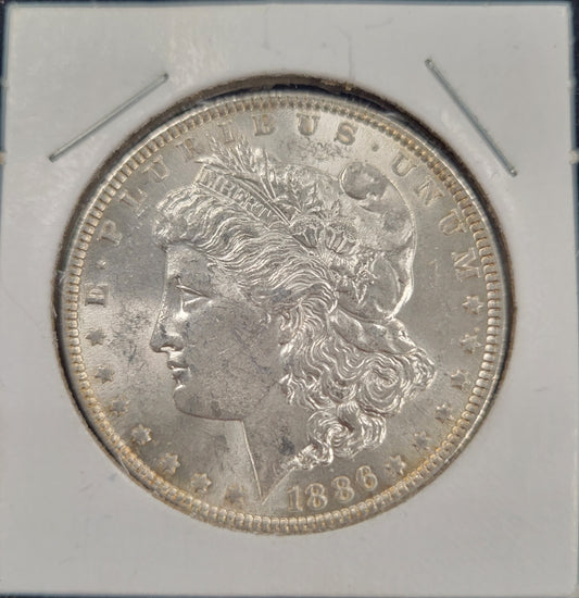 1886 Morgan Silver Dollar $1