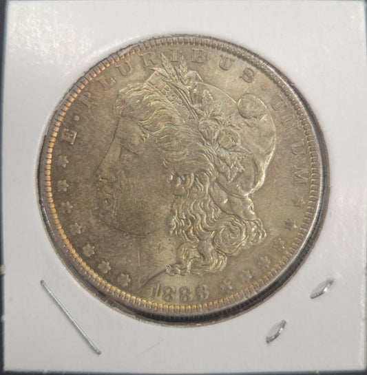 1886 Morgan Silver Dollar $1