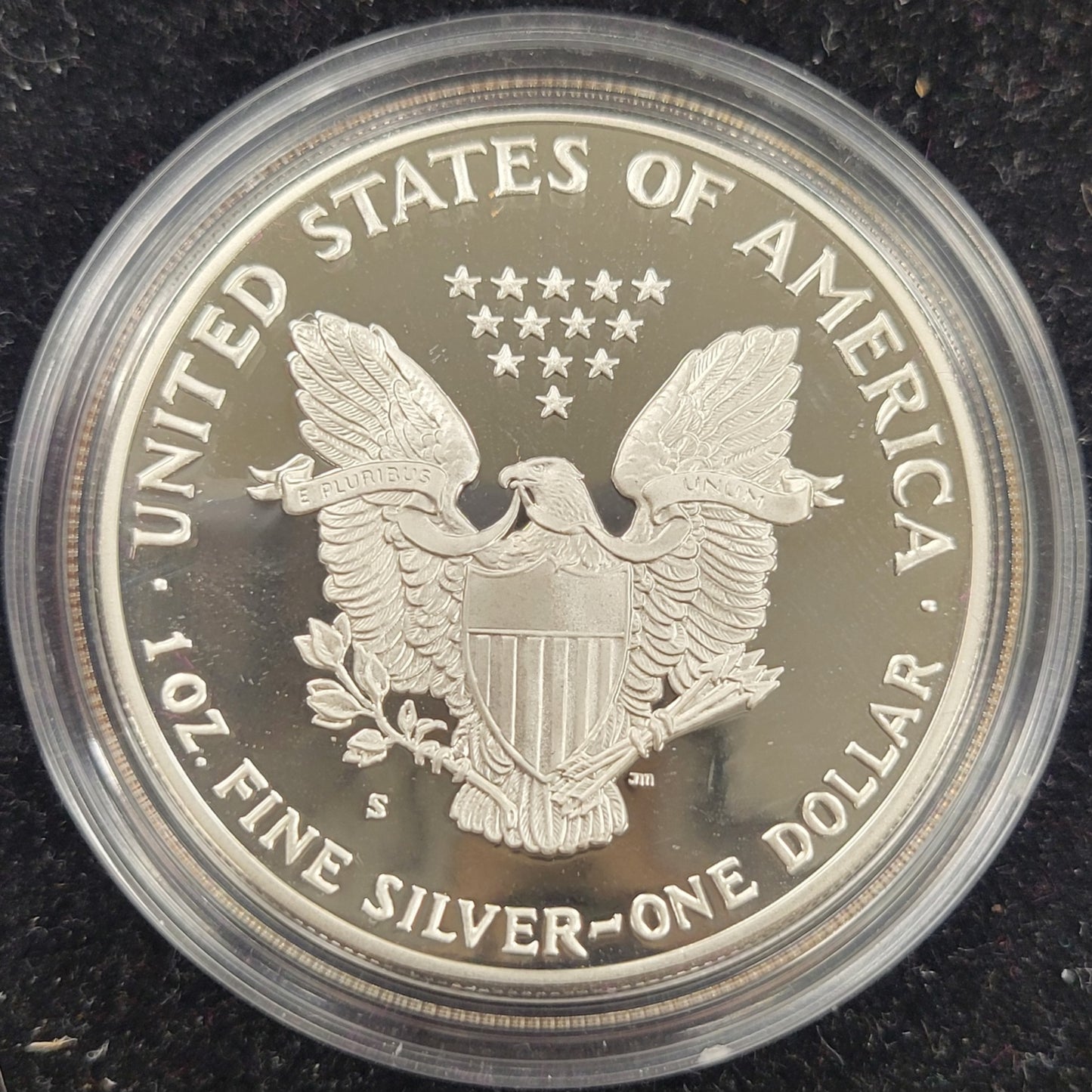 1986 American Eagle One Ounce Silver Proof Standing Liberty $1