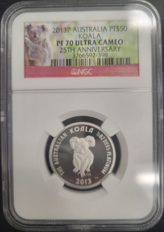 Australian Koala 25th Anniversary 2013 Proof Issue