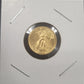 2022 1/10 oz Gold American Eagle Standing Liberty $5