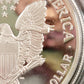 1990-S Silver American Eagle Dollar, Standing Liberty, Proof, Uncirculated, Uncertified