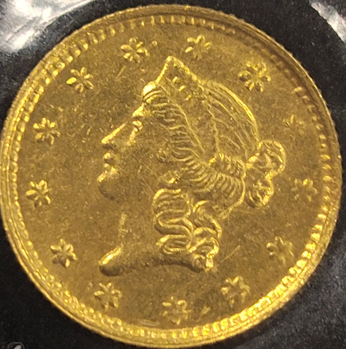 1852-O $1 Liberty Head Gold Coin