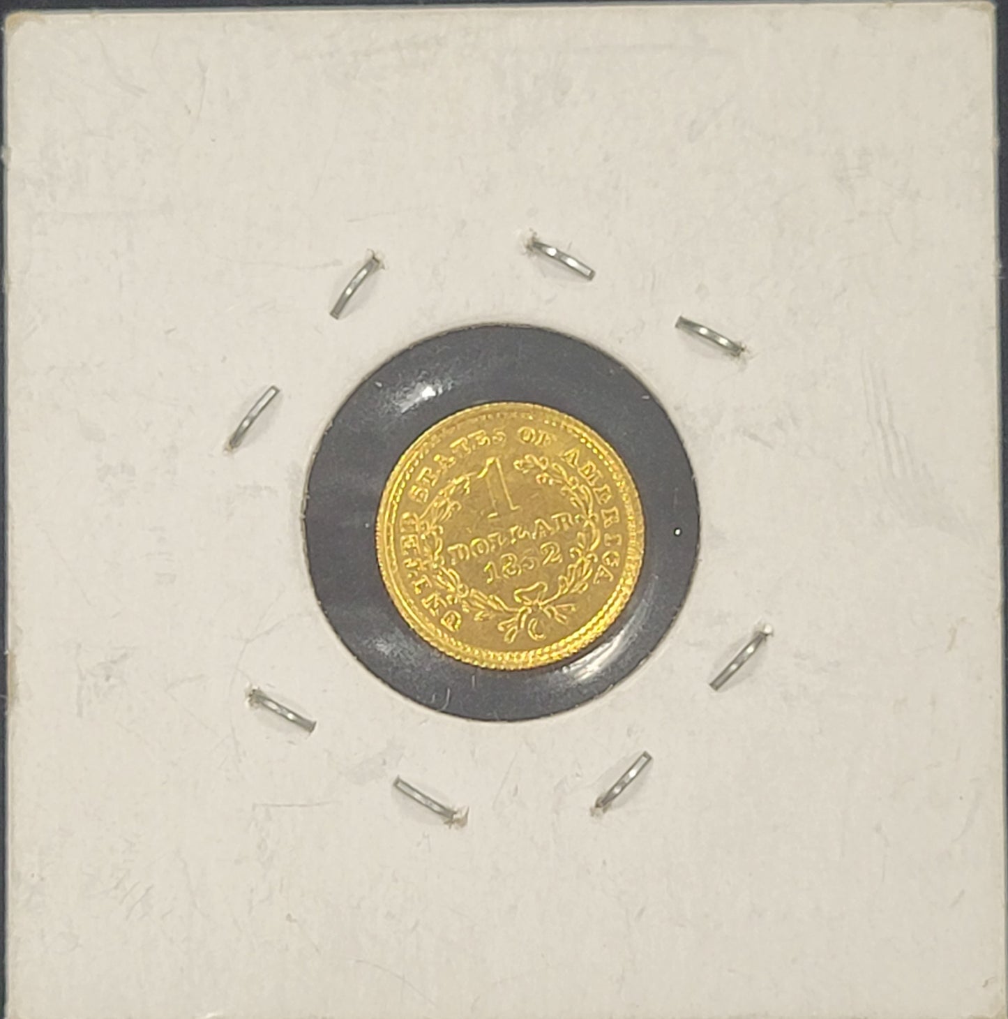 1852-O $1 Liberty Head Gold Coin