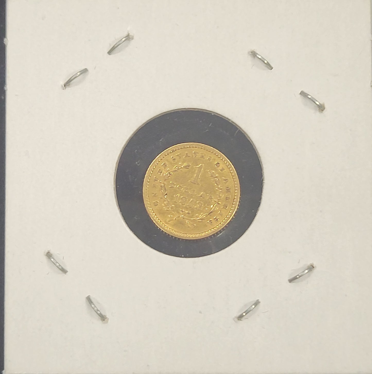 1853 $1 Liberty Bust Gold Coin