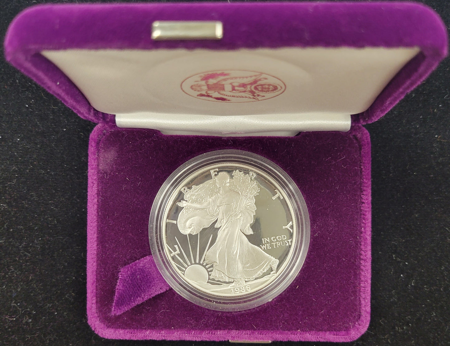 1986-S American Eagle Silver Liberty $1 Coin