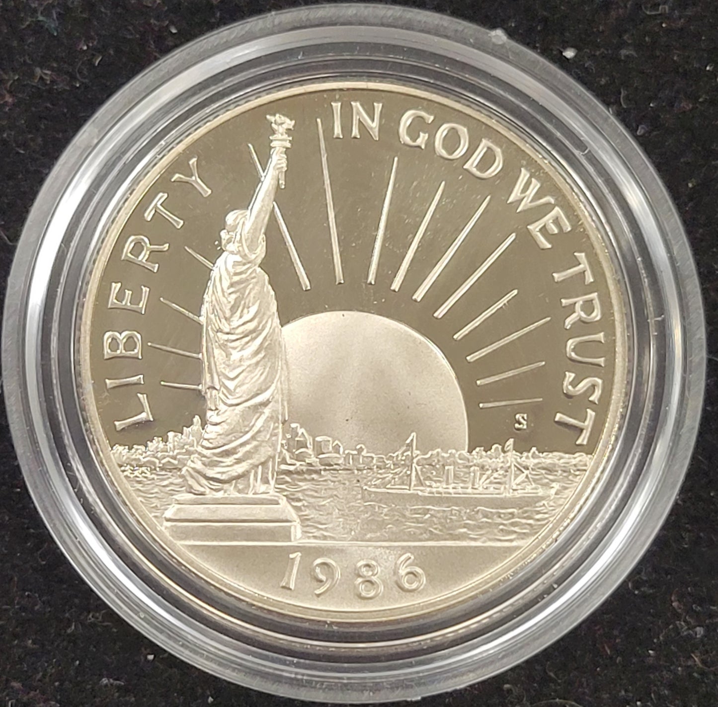 1986-S Liberty Half Dollar Commemorative Coin