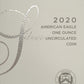 2020 American Eagle 1 oz Silver Uncirculated Coin