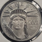 2001 American Eagle Statue of Liberty $25 1/4oz .9995 Platinum