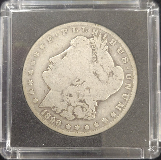 1890-O Morgan Silver Dollar $1