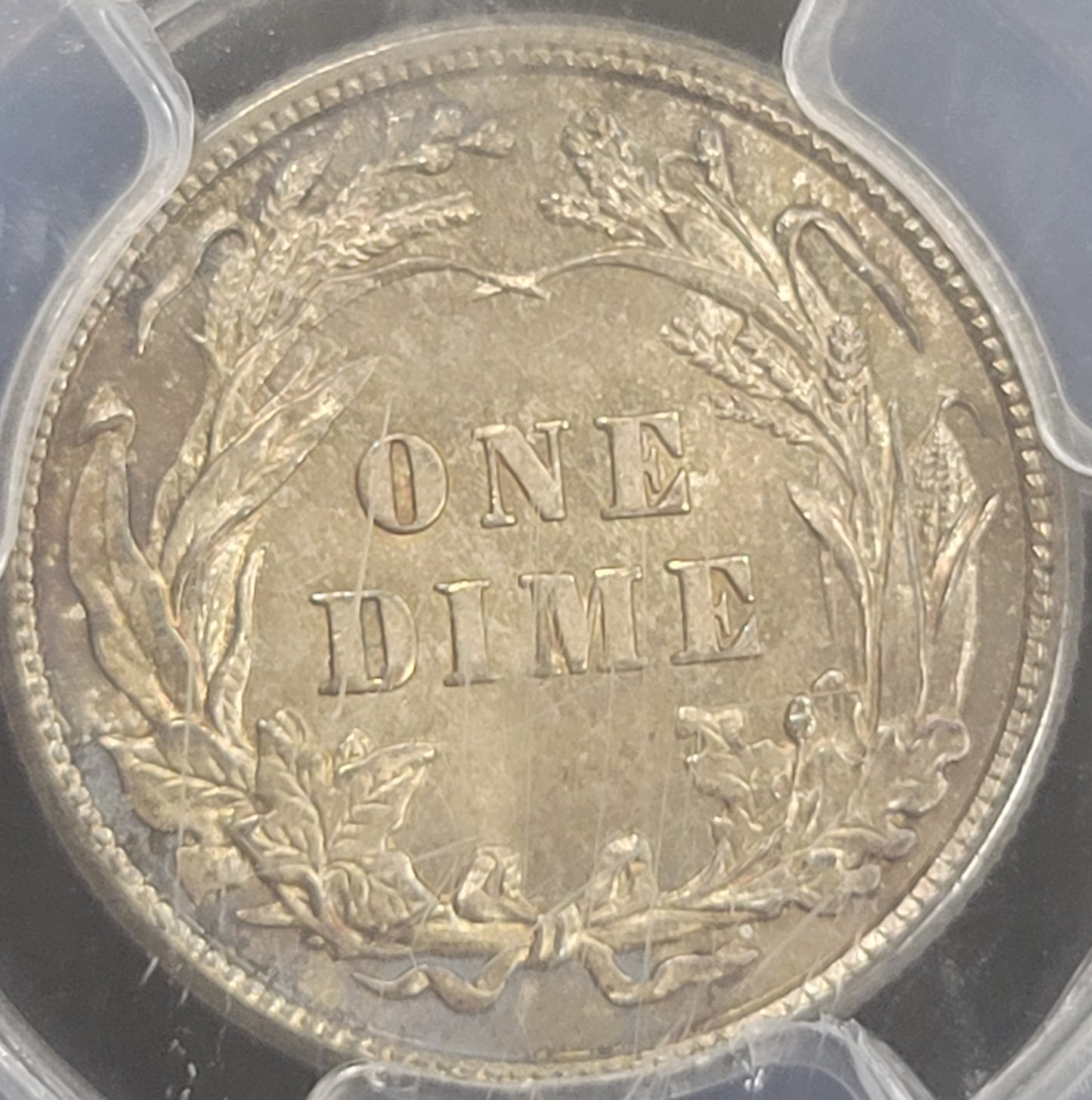 1910 Barber Dime 10c PCGS certified MS63