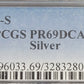 1994-S George Washington Quarter 25c PCGS certified PR69DCAM Silver