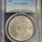 1886 Morgan Silver Dollar $1 PCGS certified MS64