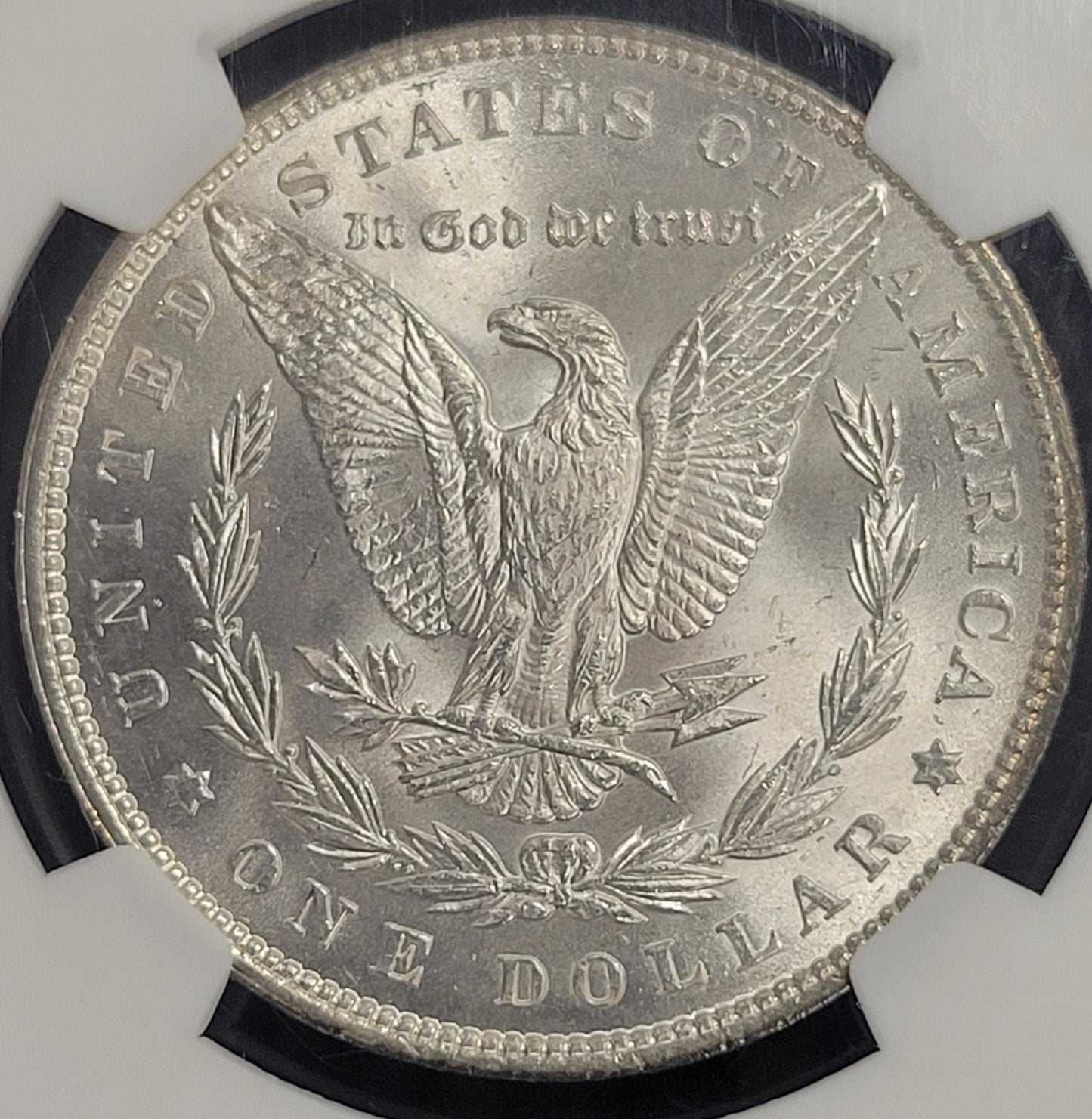 1896 Morgan Silver Dollar $1 NGC certified MS64