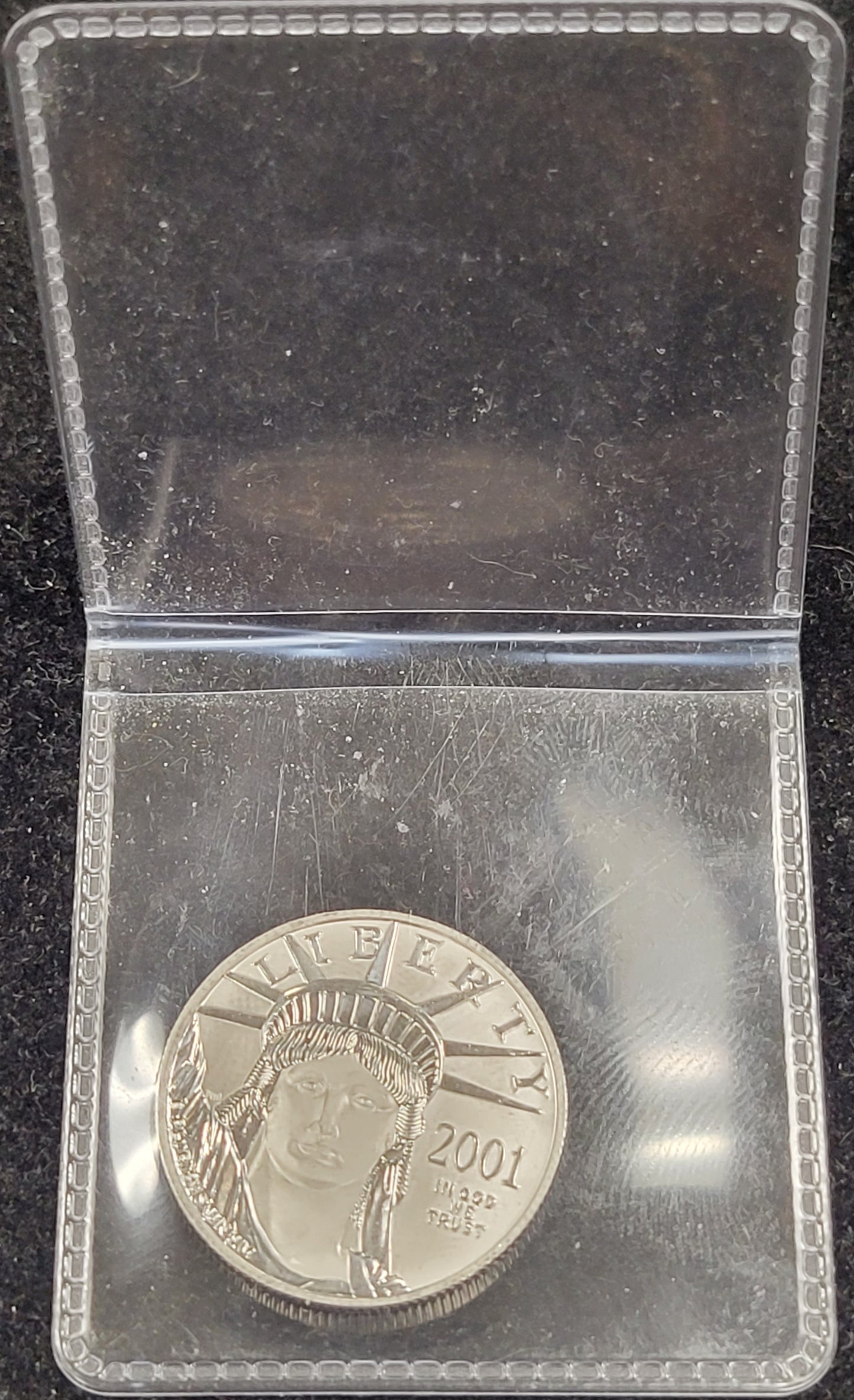 2001 1/2oz. .9995 Platinum $50 Coin