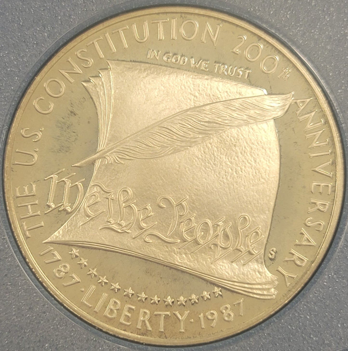 1987-S United States Constitution Coin Prestige Set