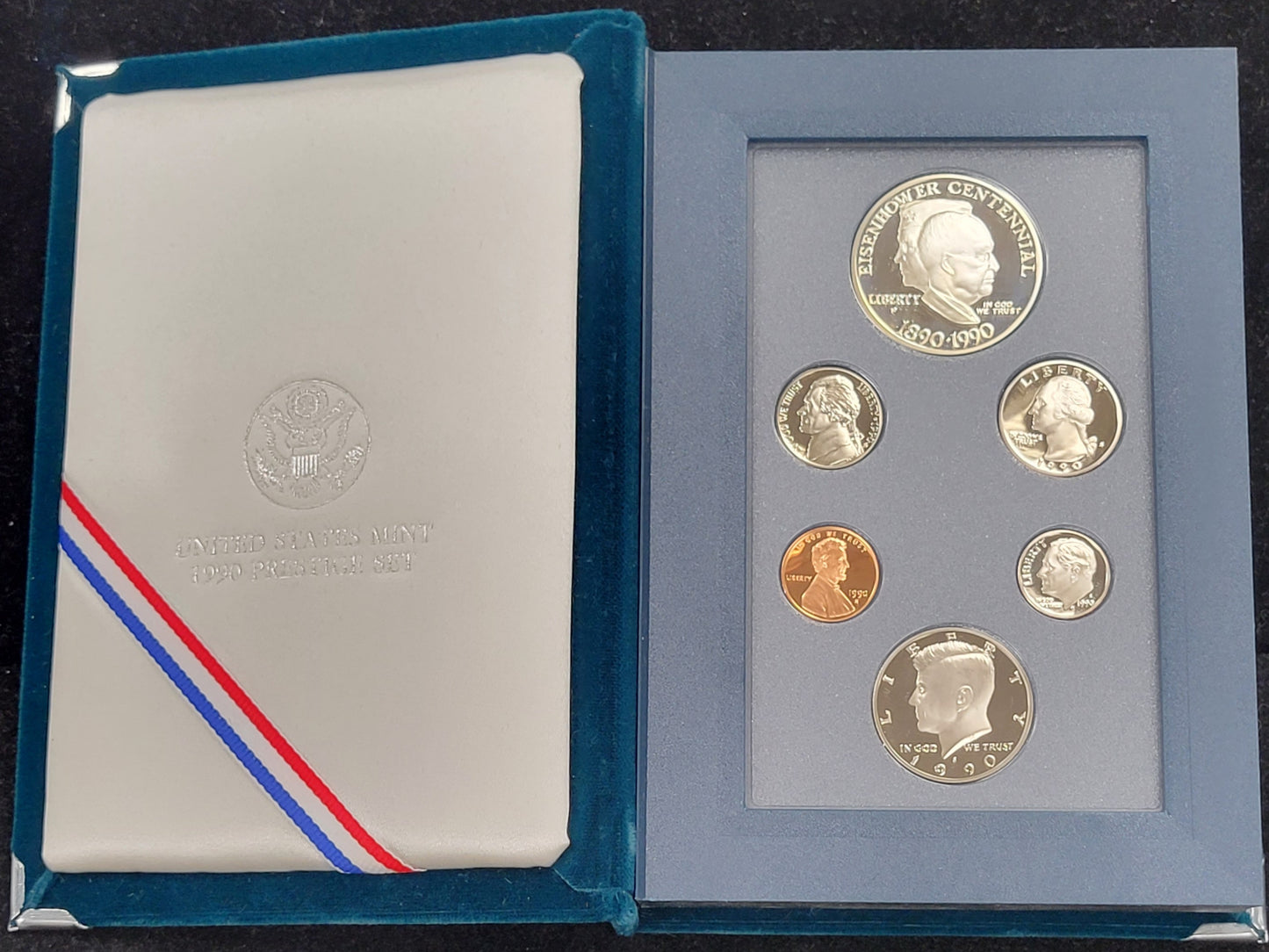 1990-P Eisenhower Centennial Prestige Set