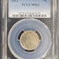 1912 Barber Nickel 5c PCGS certified MS62