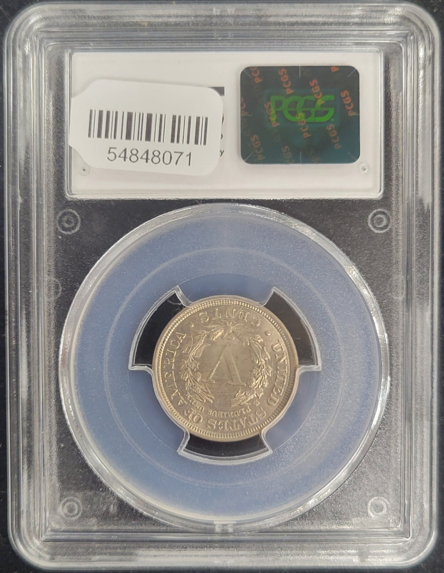 1912 Barber Nickel 5c PCGS certified MS62