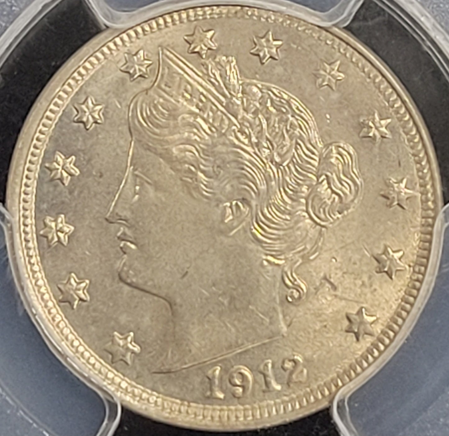 1912 Barber Nickel 5c PCGS certified MS62
