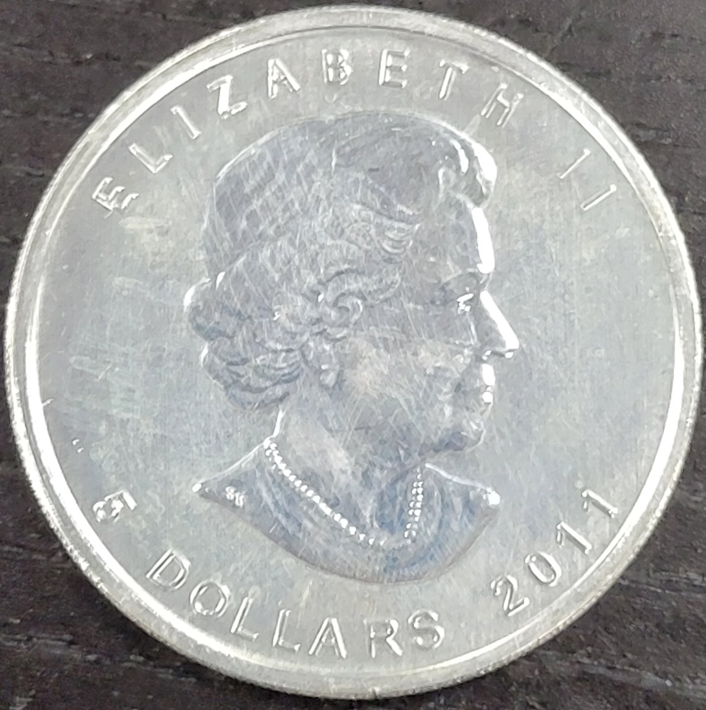 Canadian 2011 1 oz. Silver Maple Leaf .9999 Fine Bullion