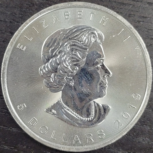 Canadian 2019 1 oz. Silver Maple Leaf .9999 Fine Bullion