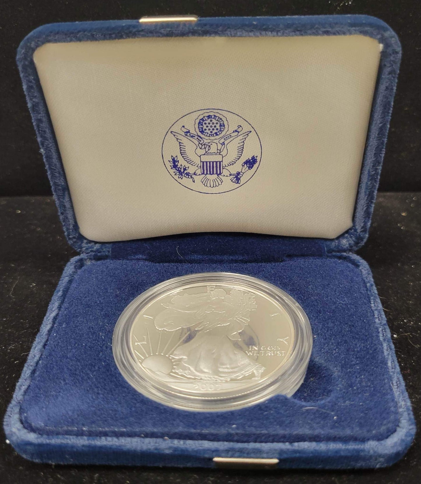 2007-W American Eagle One Ounce Silver Proof Coin