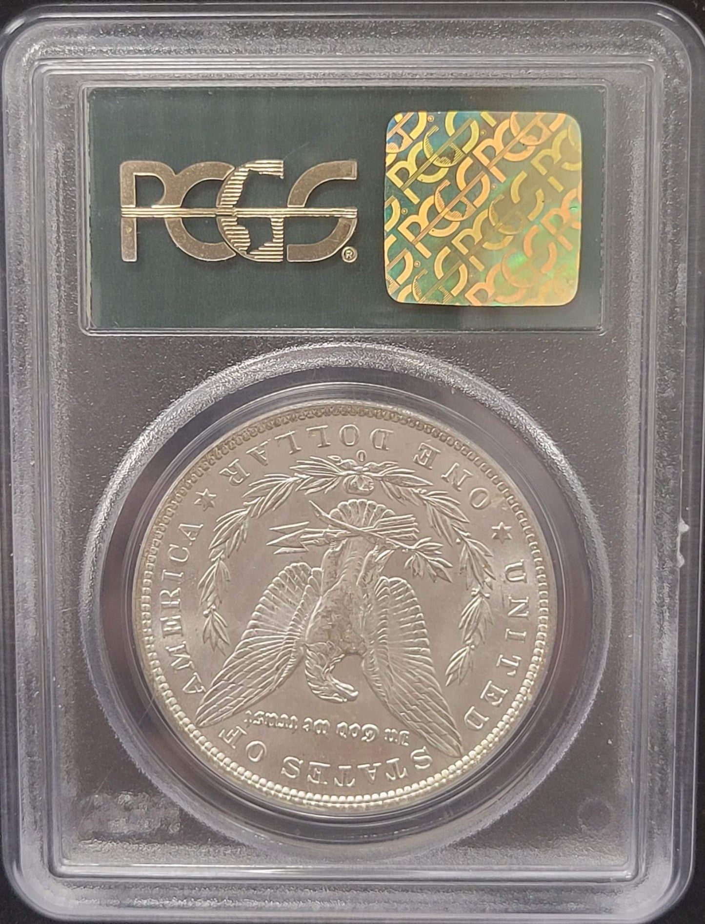 1884-O Morgan Silver Dollar PCGS MS63 certified $1