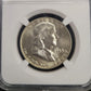 1959-D Franklin Silver Half Dollar NGC MS64FBL .50c