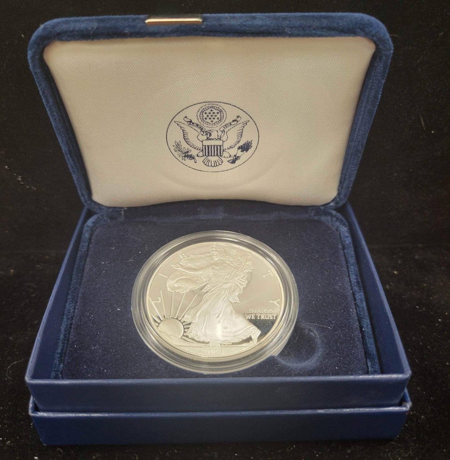 2008-W American Eagle One Ounce Silver Proof Coin