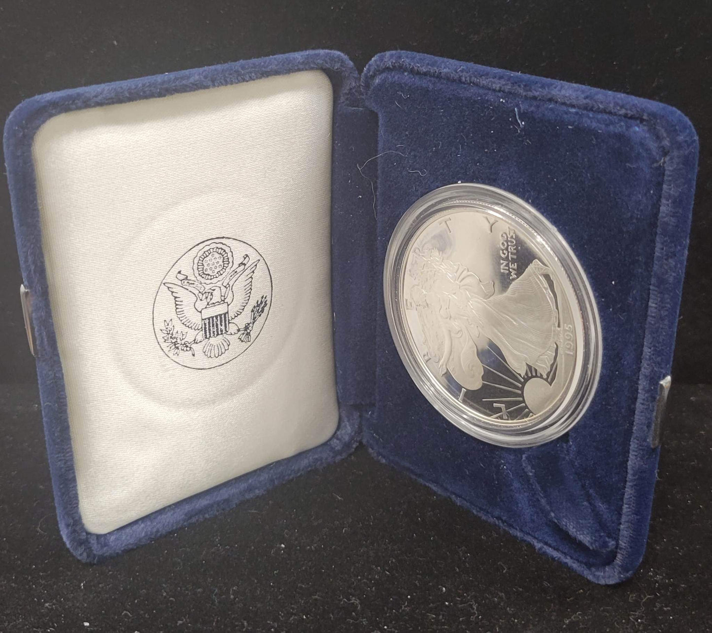 1995-P Silver American Eagle One Dollar Coin