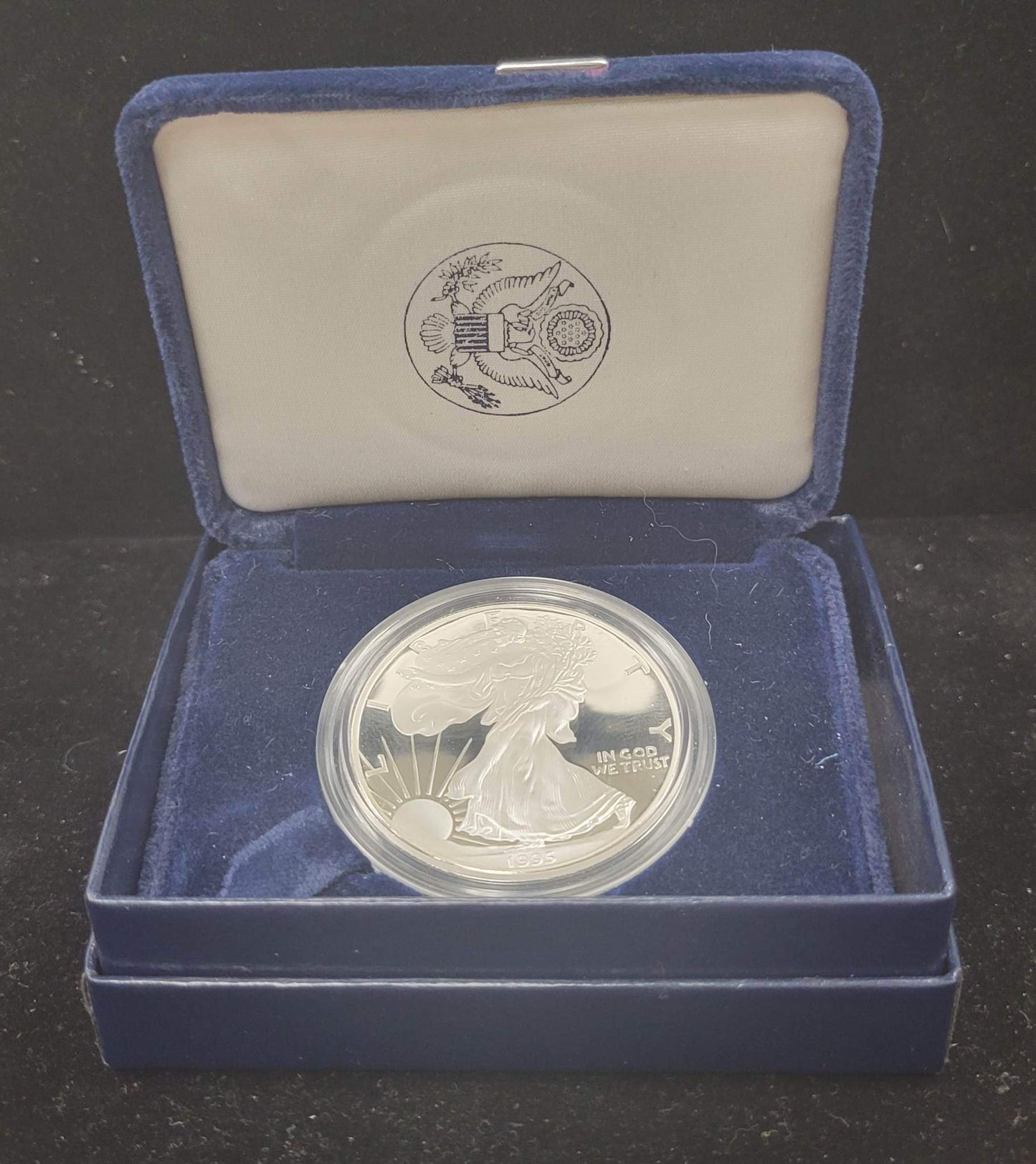 1995-P Silver American Eagle One Dollar Coin