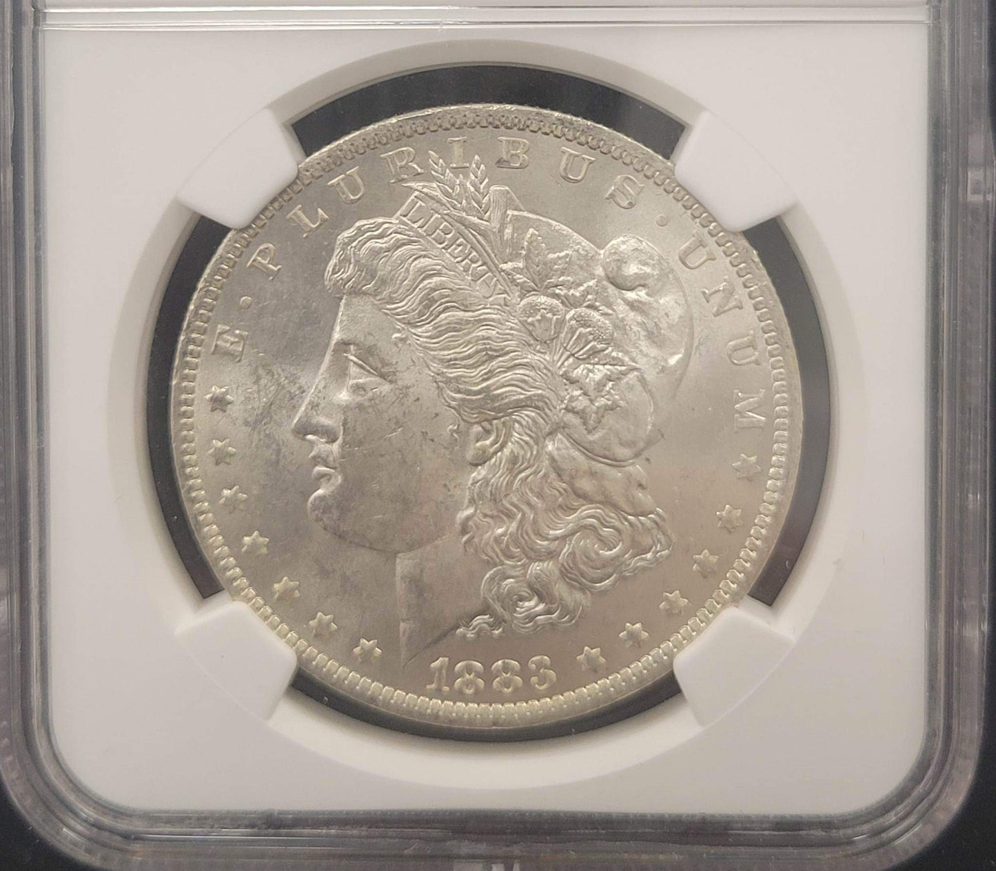 1883-O Morgan Silver Dollar NGC MS63 certified $1