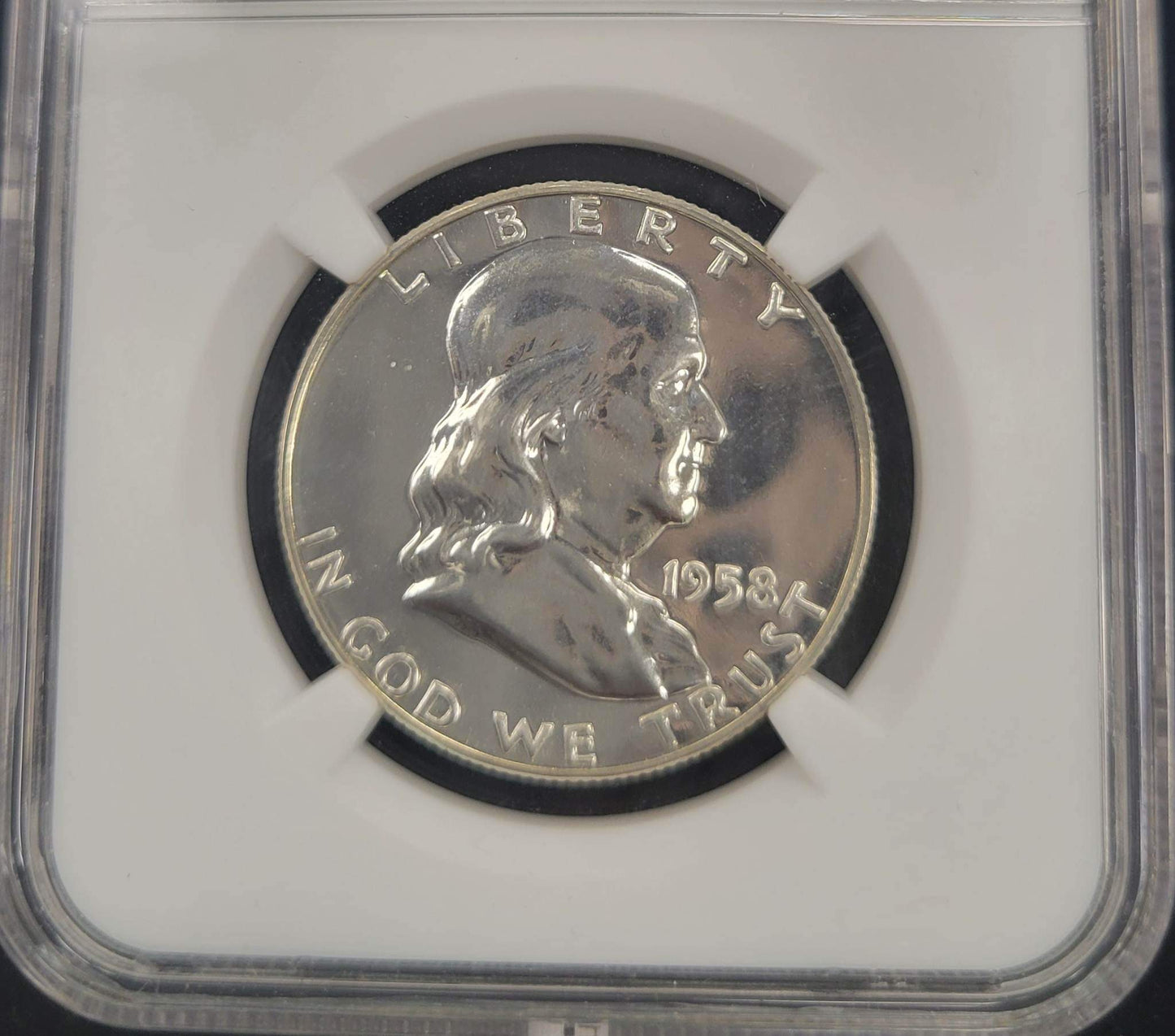 1958 Franklin Silver Half Dollar NGC PF66 .50c