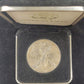 2003 American Silver Eagle Standing Liberty with display case $1