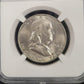 1952-D Franklin Silver Half Dollar NGC MS63 .50c