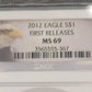 2012 American Eagle Standing Liberty NGC MS69 $1