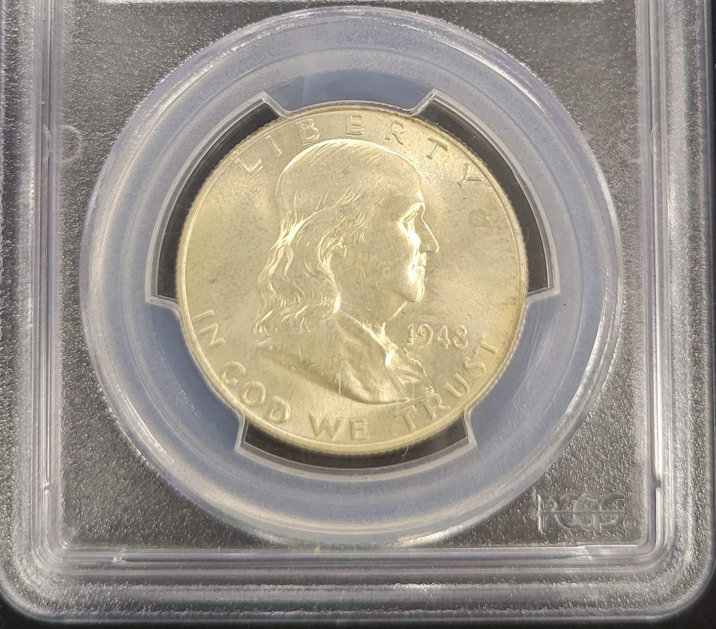 1948 Franklin Silver Half Dollar PCGS MS64FBL .50c