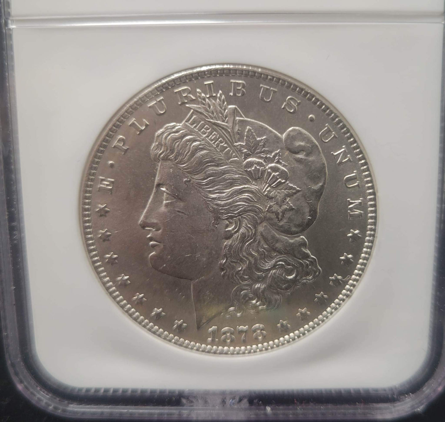 1878-S Morgan Silver Dollar NGC MS62 certified $1