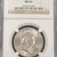 1952-D Franklin Silver Half Dollar NGC MS63 .50c