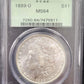1899-O Morgan Silver Dollar PCGS MS64 certified $1