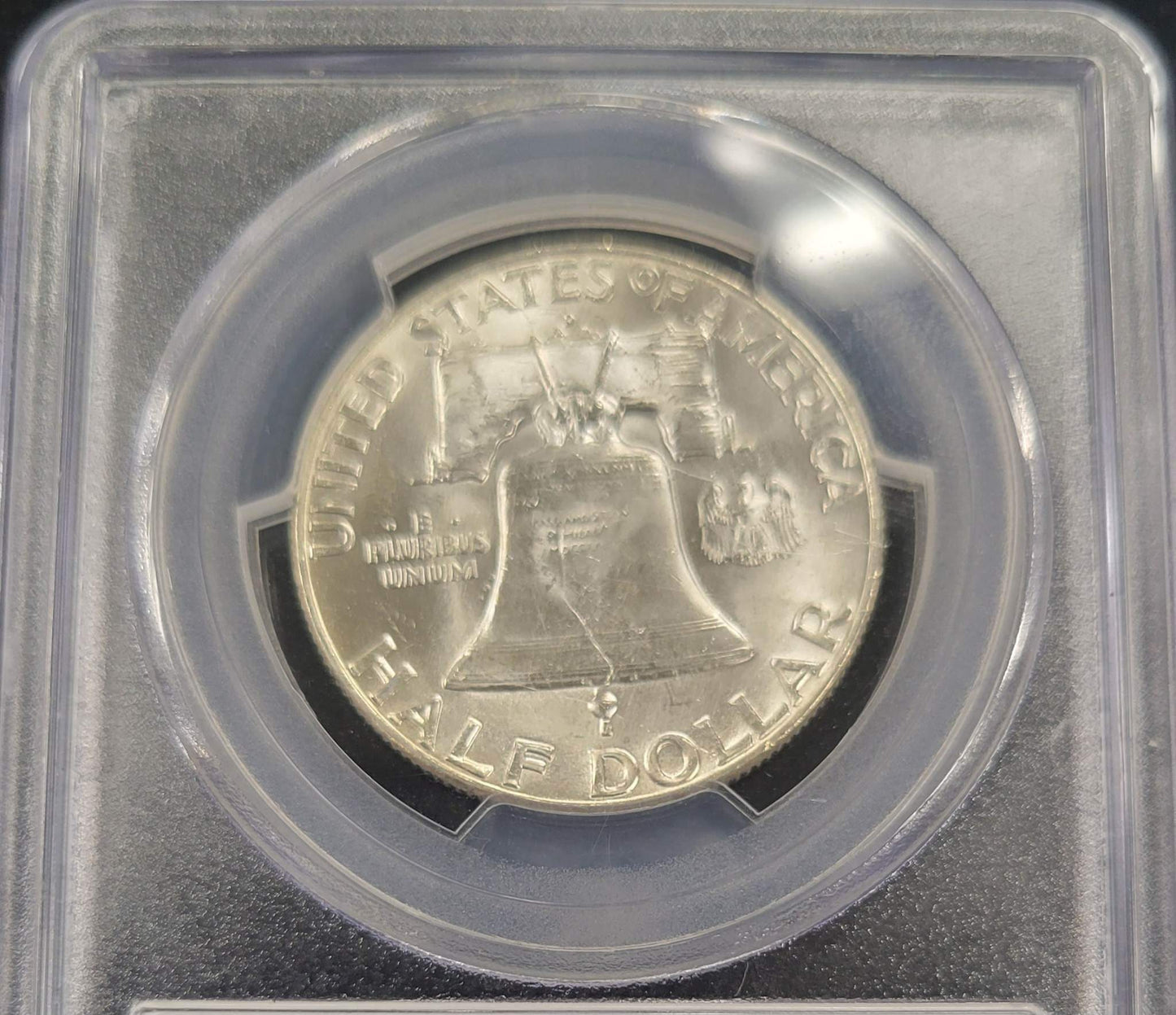 1954-D Franklin Silver Half Dollar PCGS MS63FBL .50c