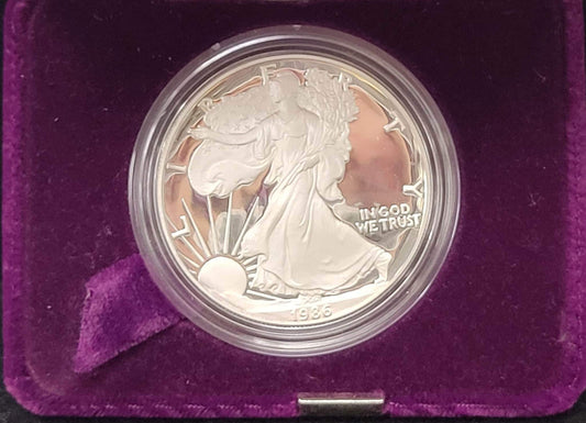 1986-S American Eagle One Ounce $1 Silver Proof Coin