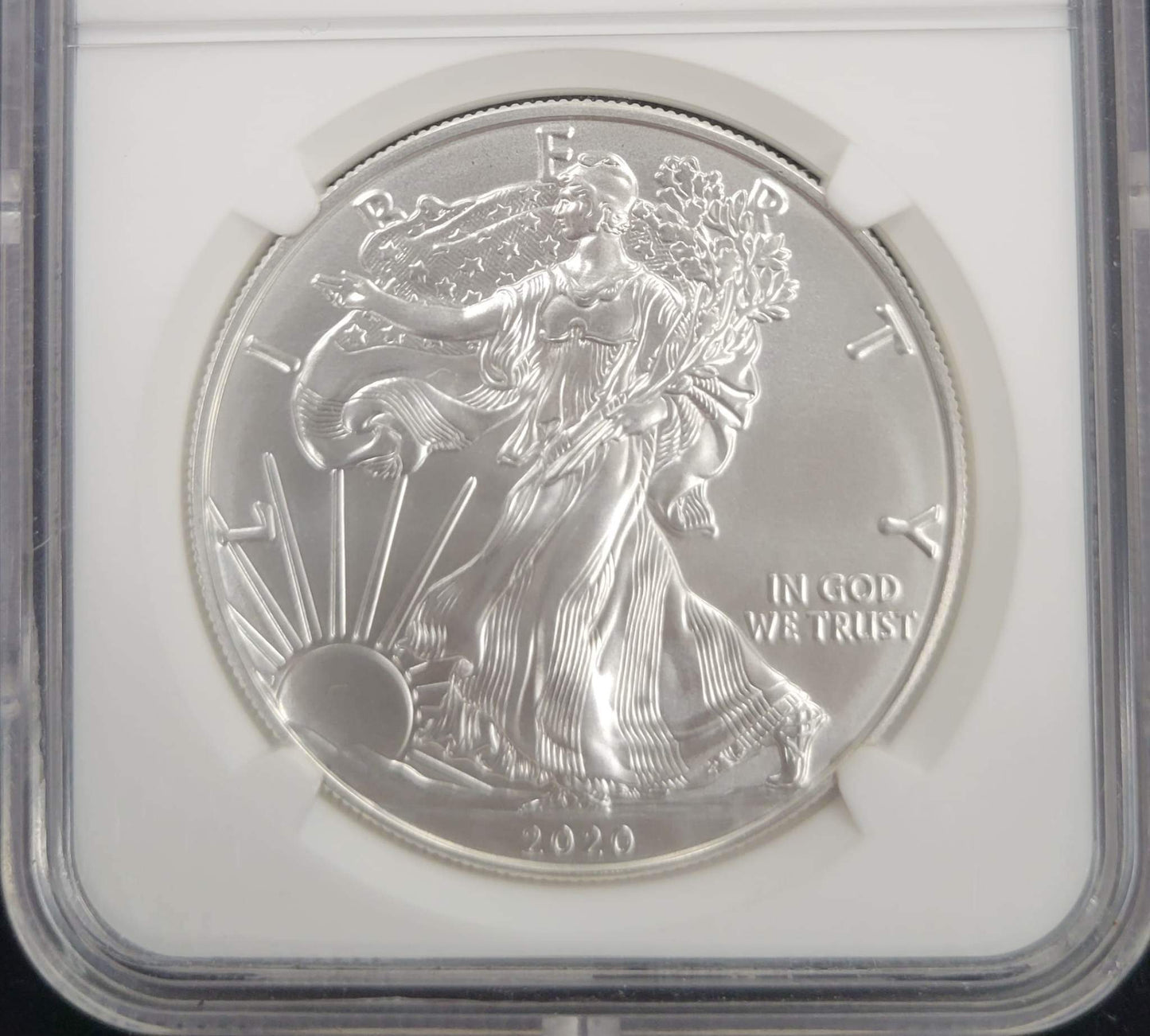 2020-(W) Standing Liberty Silver Eagle NGC MS70 $1