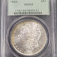 1883 Morgan Silver Dollar PCGS MS64 $1