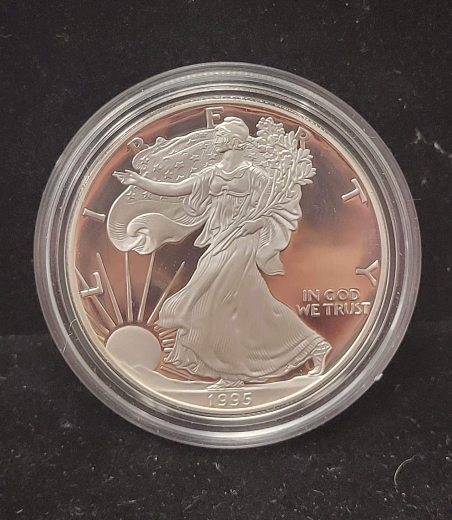 1995-P Silver American Eagle One Dollar Coin