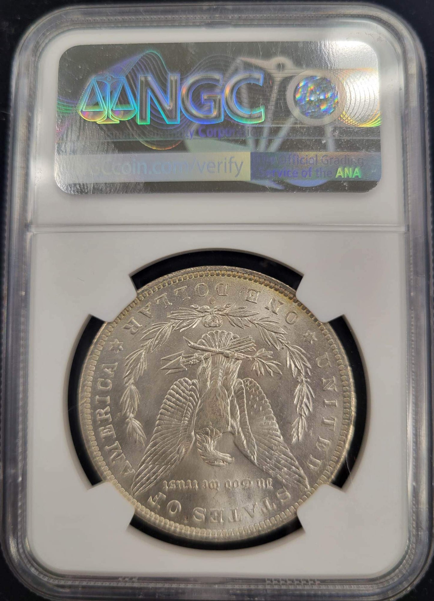 1882-O Morgan Silver Dollar NGC certified MS63 $1