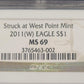 2011-W American Silver Dollar Standing Liberty NGC certified MS69 $1